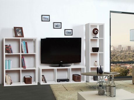 Ensemble de salon Levnova 106 (Blanc)