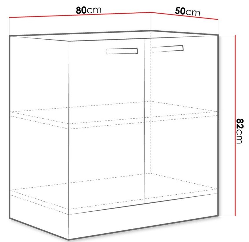 Armoire modulaire avec portes Multi Grey 112