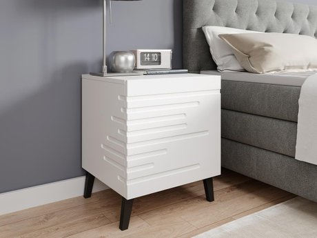 Ensemble de tables de chevet Charlotte 141 (Blanc)