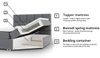 Lit boxspring Harena (Soft 017)
