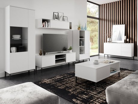 Ensemble de salon Lomsore 107 (Blanc)