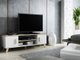 Meuble TV Larfloi 108 (Blanc + Sonoma chêne)