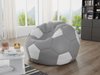 Pouf poire Comfivo Pectus (Gris + Blanc)