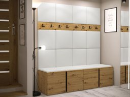 Meuble d'entrée Hartford 268 (Faux cuir Soft 017)