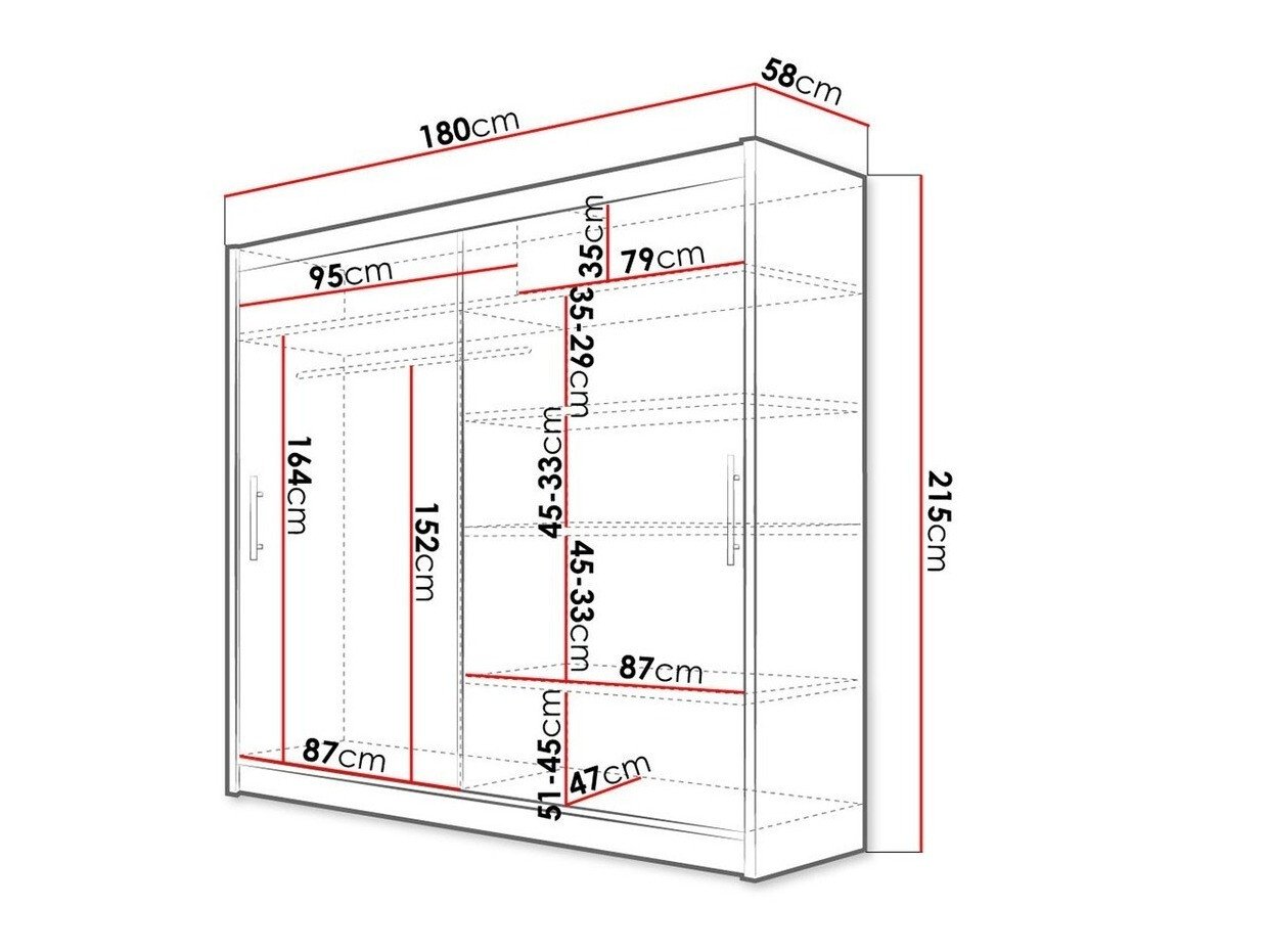 Armoire Closico Pallor I (Blanc)