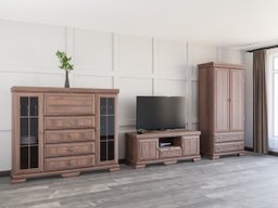 Ensemble de salon Salmeru 114 (Samoa King Noix)