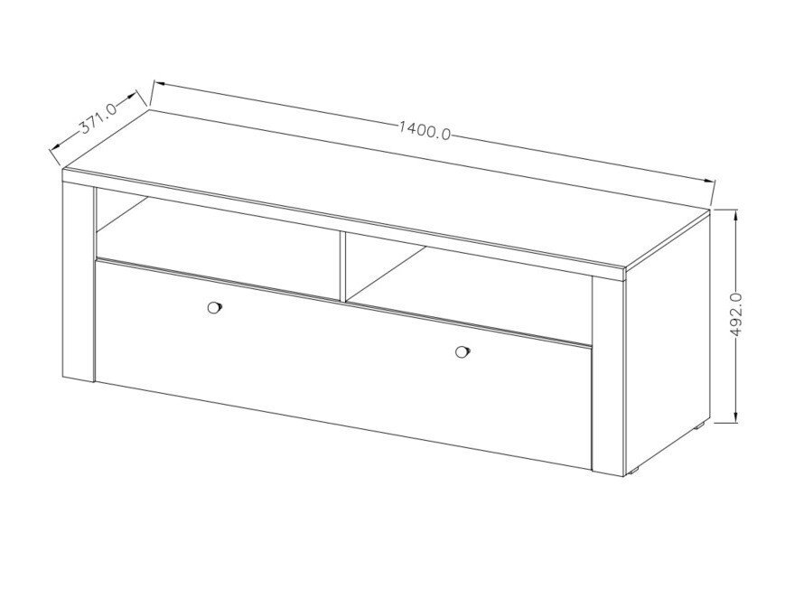 Meuble TV Salelbo 115