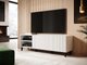 Meuble TV Levmari 102 (Blanc + Noir)