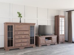 Ensemble de salon Salmeru 117 (Samoa King Noix)