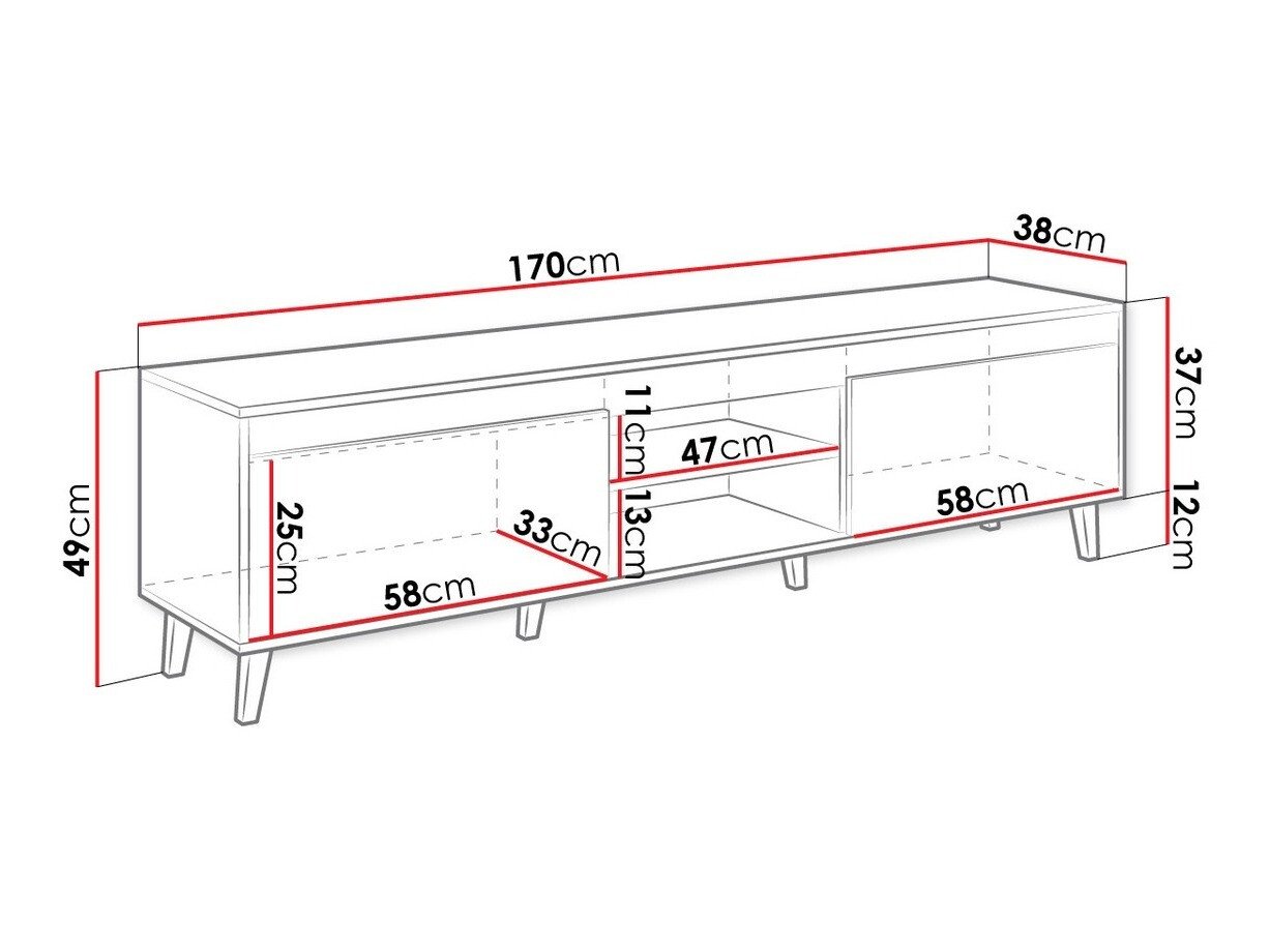Meuble TV Melevara 103