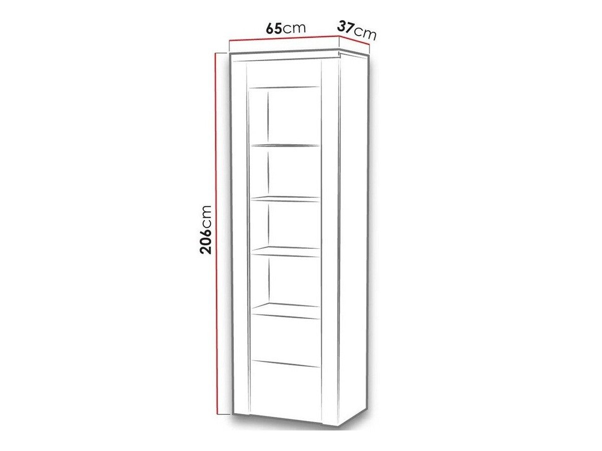 Étagère Salelbo 102 (Riviera chêne)