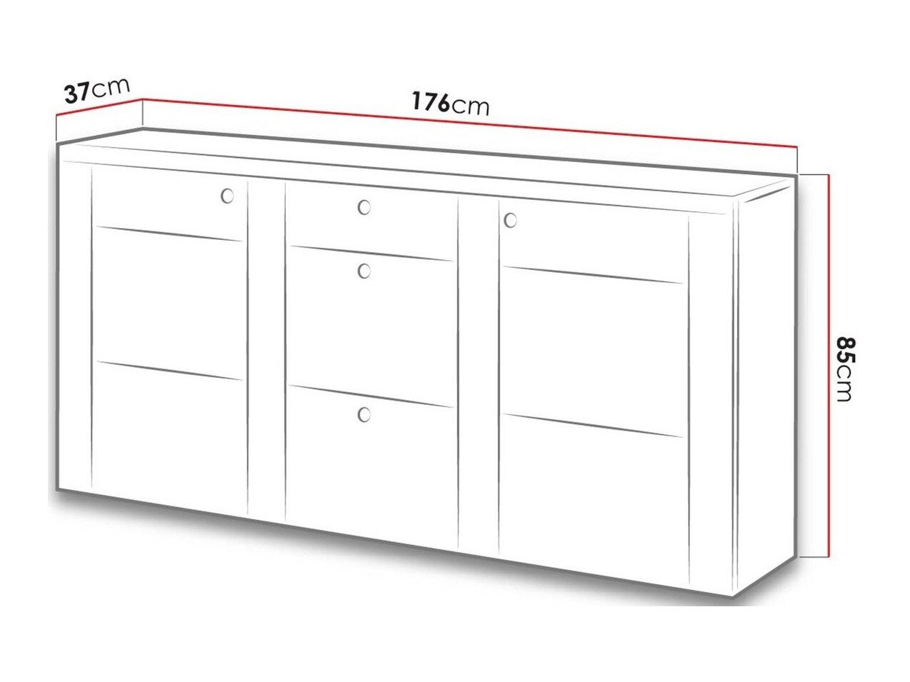 Commode Salelbo 107 (Mélèze de Sibu + Truffe chêne)