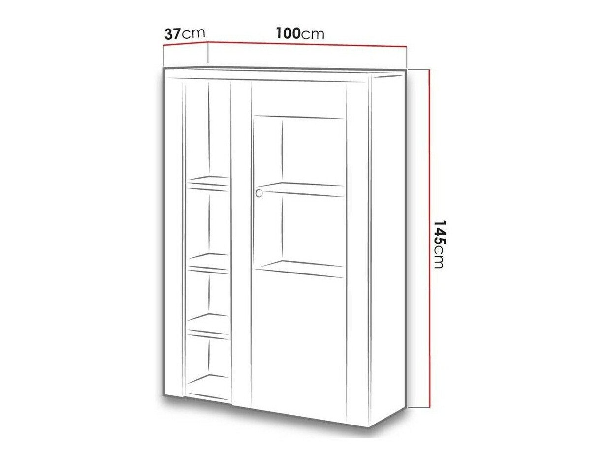 Étagère Salelbo 104 (Riviera chêne)