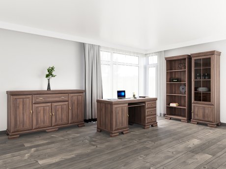 Ensemble de bureau à domicile Salmeru 121 (Samoa King Noix)