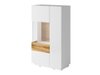 Buffet Livlore 104 (Blanc + Blanc brillant + Chêne wotan)