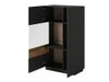 Buffet Livlore 104 (Matera gris + Chêne wotan)