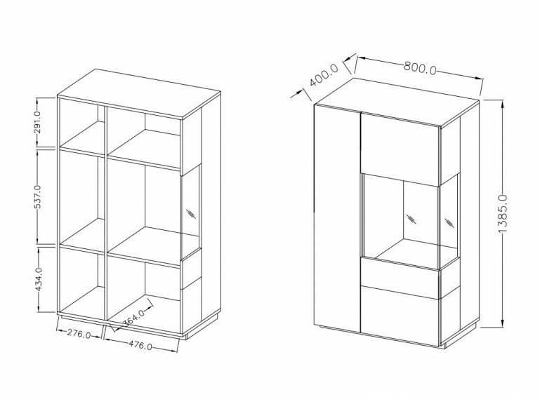 Ensemble de salon Livlore 109 (Matera gris + Chêne wotan)