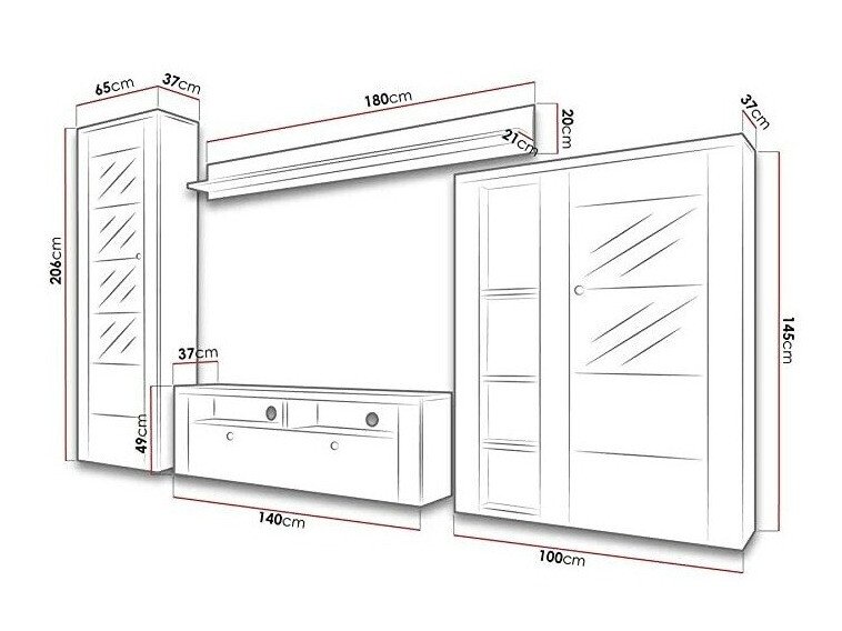 Ensemble de salon Salelbo 118