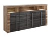 Buffet Sorciro 107 (Noix + Chêne foncé)