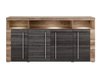 Buffet Sorciro 107 (Noix + Chêne foncé)