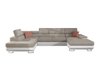 Canapé d'angle Comfivo Ruta IV (Soft 017 + Uttario Velvet 2979 + Uttario Velvet 2955 St)