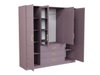 Armoire Delbalo 101 (Pourpre)