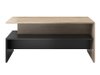 Table basse Serodeu 103 (Chêne de san remo + Noir)