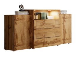 Commode Sarasota 127 (Chêne wotan)