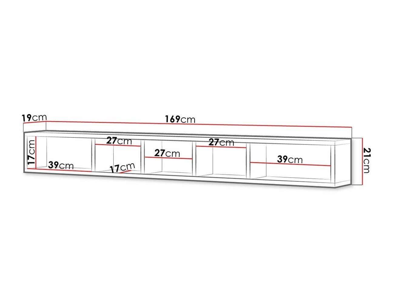 Ensemble de salon Torsone 104 (Blanc + Blanc brillant + Chêne de san remo)