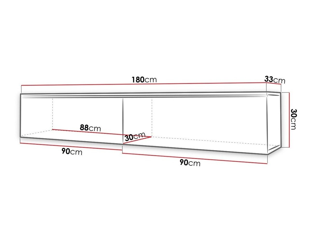 Meuble TV Scientia I (Arbre âgé)