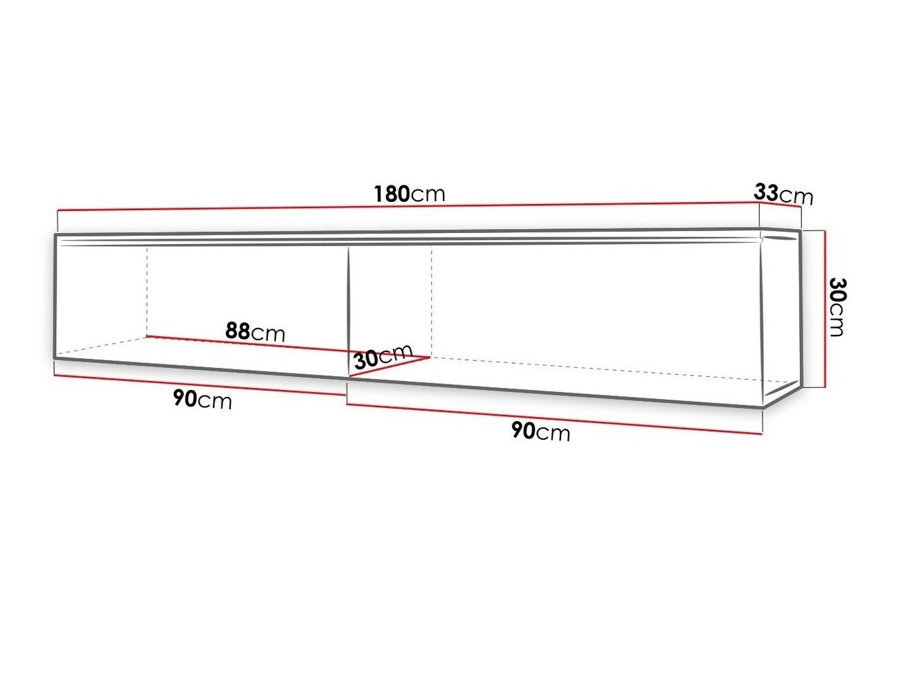 Meuble TV Scientia I (Arbre âgé)