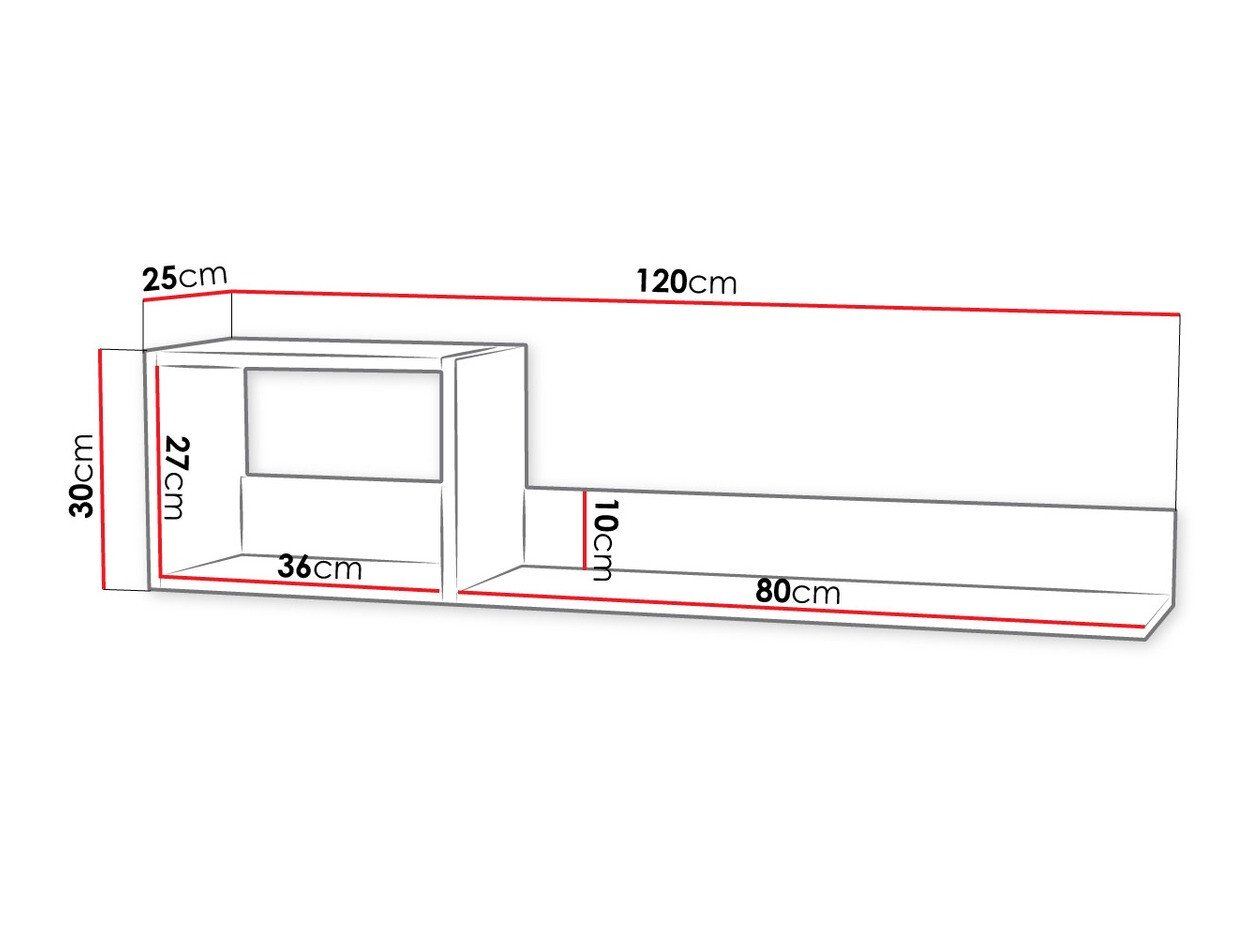 Étagère murale Mavenoa 103