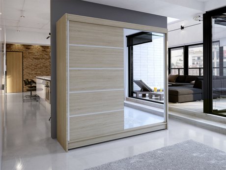 Armoire Closico 142 (Sonoma chêne)