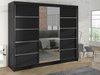 Armoire Closico 161 (Noir)