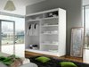 Armoire Closico Cavaris III (Blanc)