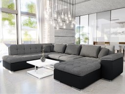 Canapé d'angle Comfivo Gemma IV (Soft 011 + Lux 05 + Lux 06)