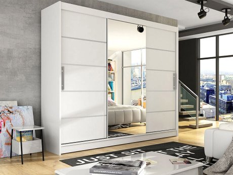 Armoire Closico 131 (Blanc)