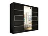 Armoire Closico 131 (Noir)