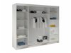Armoire Closico 159 (Blanc)