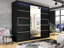 Armoire Closico Ordo VI (Noir)