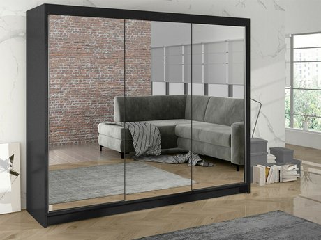 Armoire Closico 160 (Noir)
