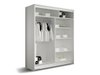 Armoire Closico 127 (Blanc)