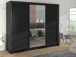 Armoire Closico 158 (Noir)