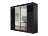 Armoire Closico Pallor II (Noir)