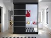 Armoire Closico Vastor III (Noir)