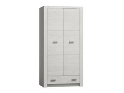 Armoire Serfeno 100 (Artisanat blanc)