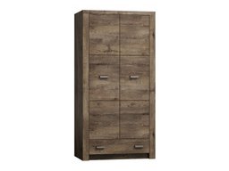 Armoire Serfeno 100 (Chêne sombre)