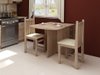 Table pliante Gilroy 105 (Sonoma chêne)