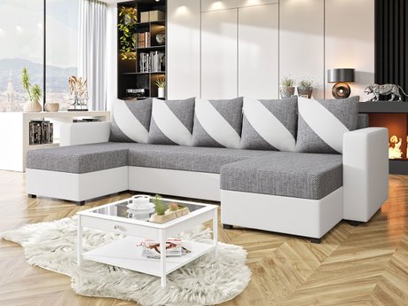 Canapé d'angle Memphis 121 (Soft 017 + Lawa 05)