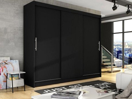 Armoire Closico Ordo II (Noir)